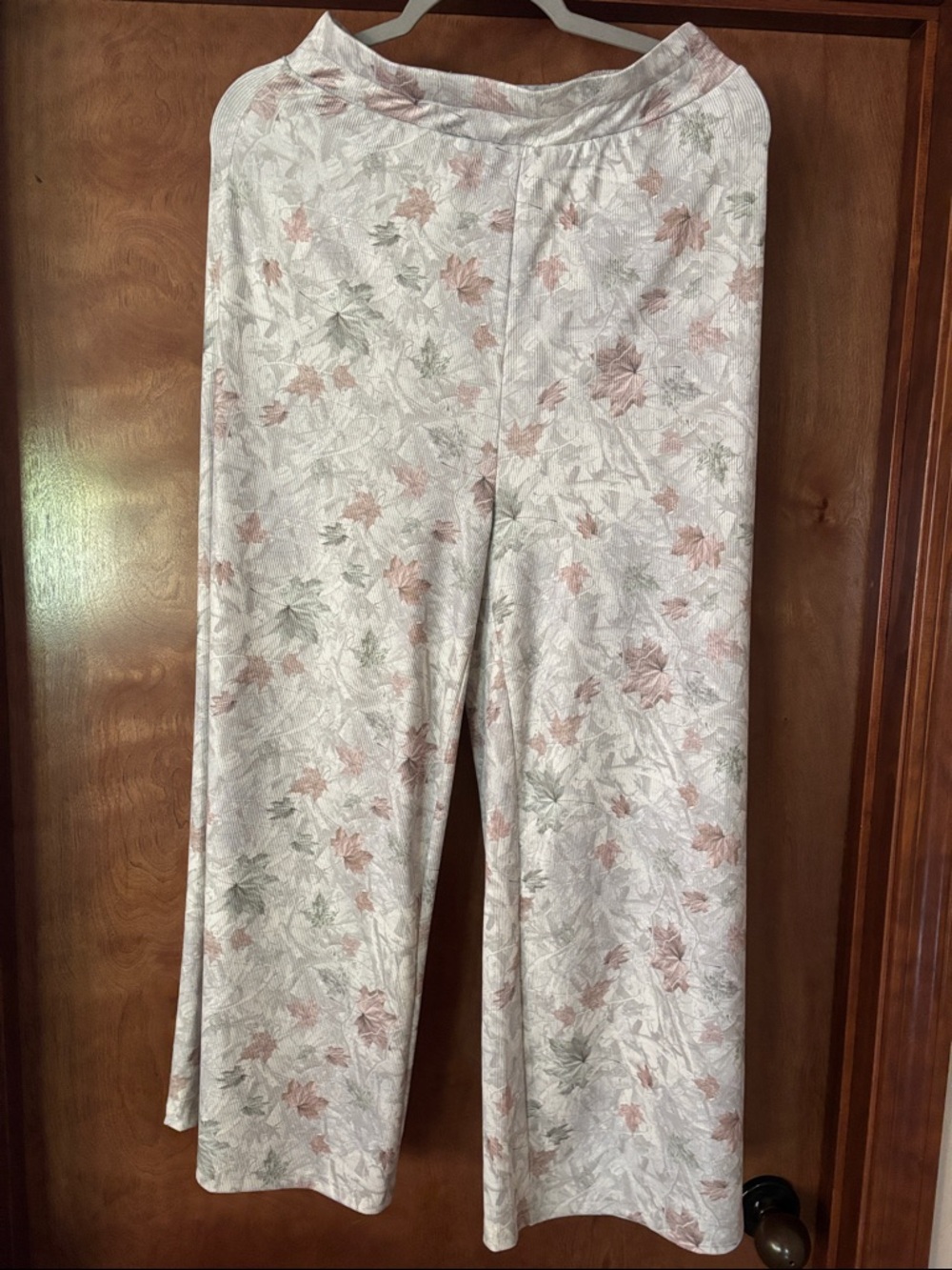 Light camo Wide-Leg Lounge Pants